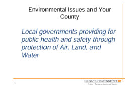 Presentation: Environmental Issues