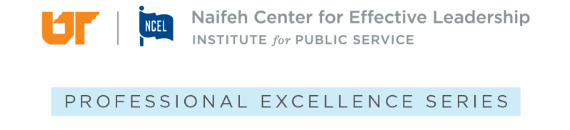 NCEL Professional Excellence Series banner